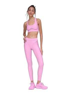 NWT Alo Yoga Airlift High-Waist 7/8 Rebel Legging SOLD OUT Candy Heart Pink Sz M